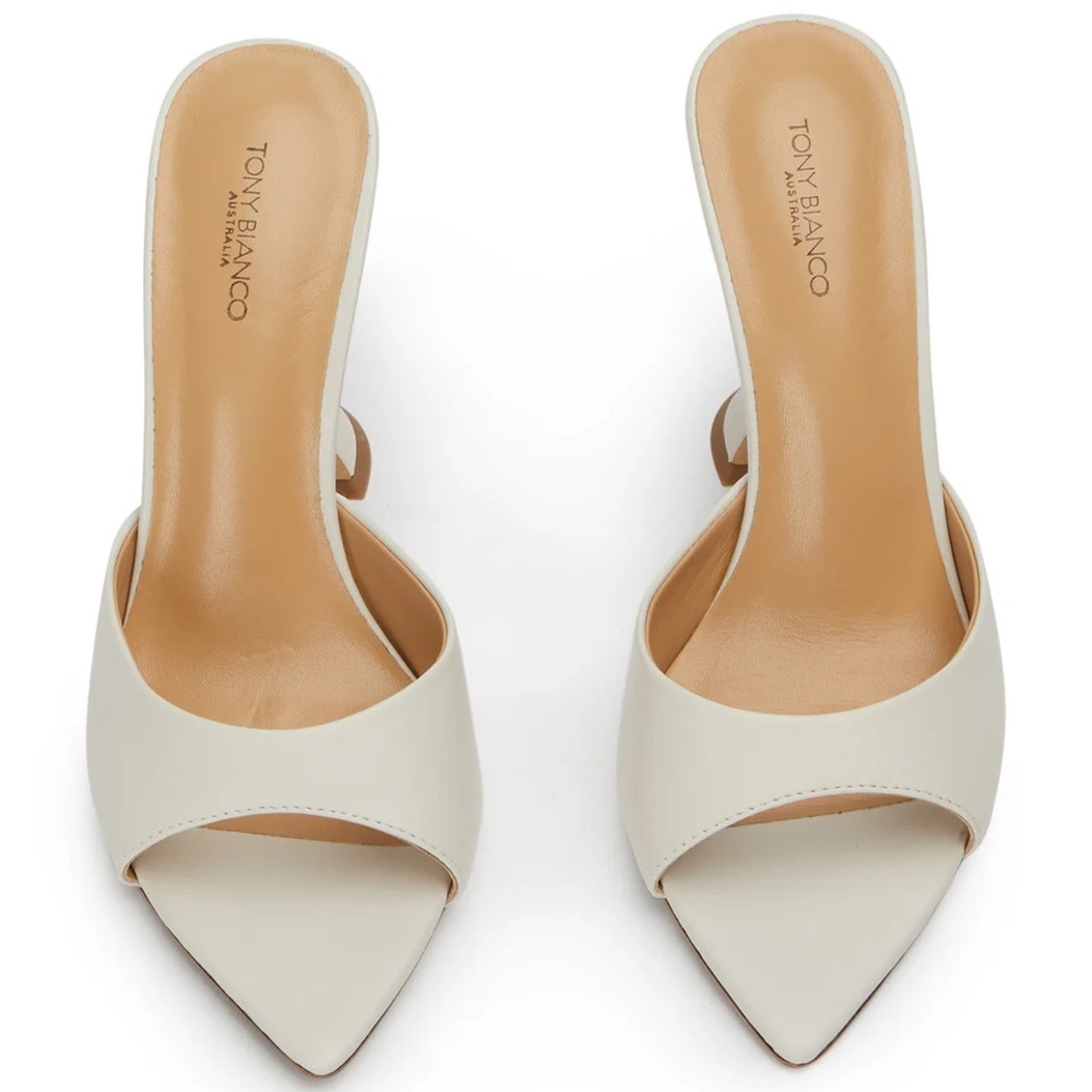Tony Bianco Off-White Women's Mules